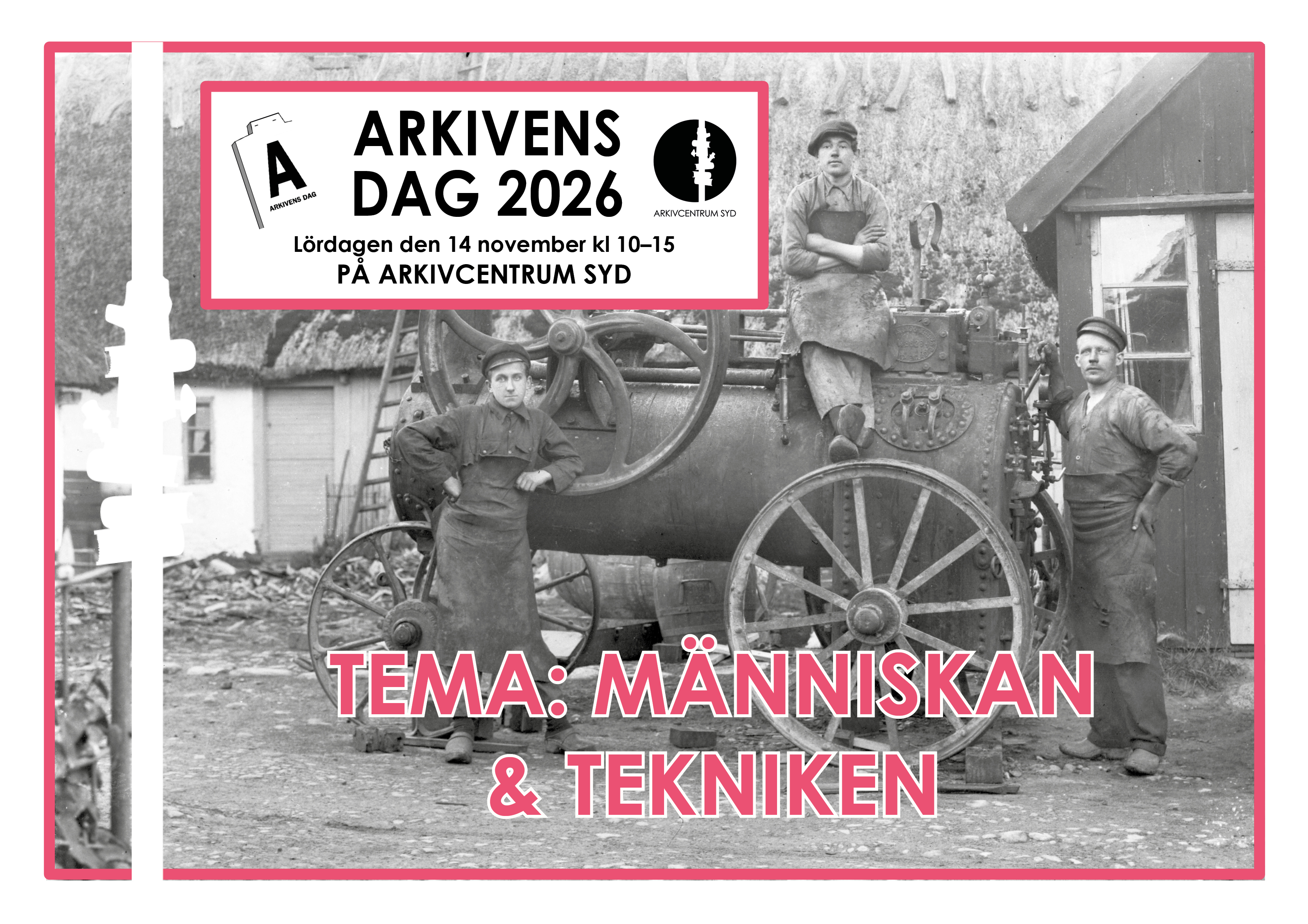 Bild till Arkivcentrum Syds program Arkivens dag 2026