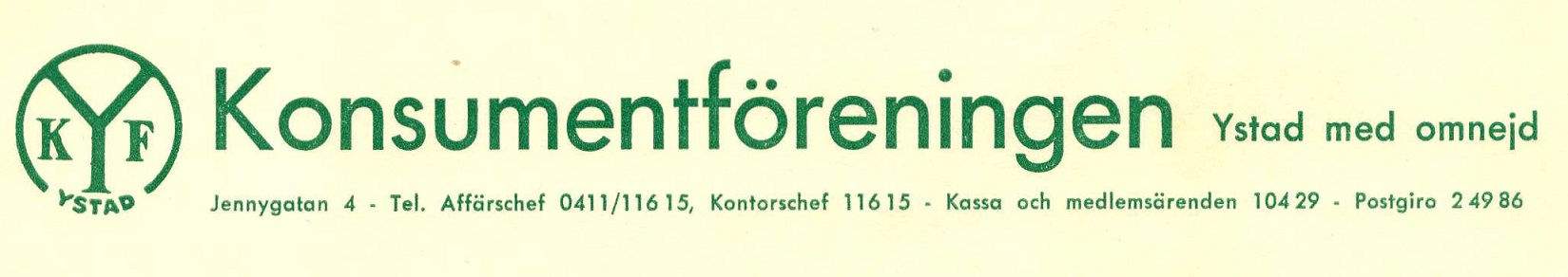 Konsumentföreningen Ystad med omnejd