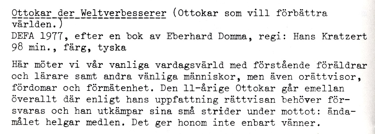 Utdrag ur 1980 års katalog. 