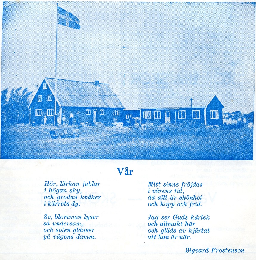”Genast lite gladare” Tidskrift utgiven av Hjärsås majblommekommitté 1968. Ur: Hjärsås m fl socknars sommarkoloniförenings arkiv. ”Genast lite gladare” Tidskrift utgiven av Hjärsås majblommekommitté 1968. Ur: Hjärsås m fl socknars sommarkoloniförenings arkiv.