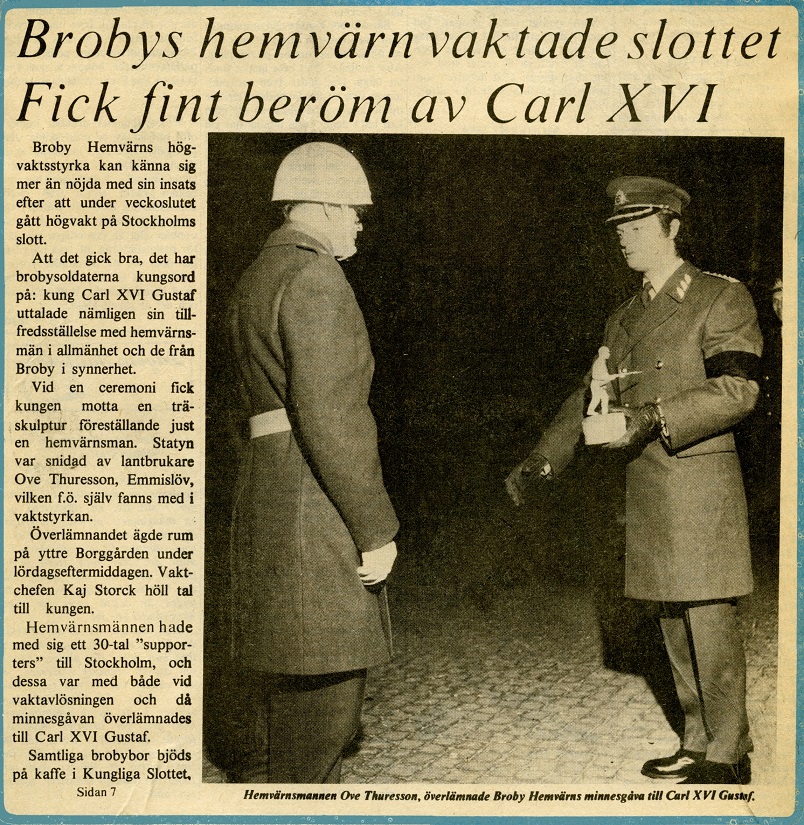 Pressklipp ur Norra Skåne, november 1973. Pressklipp ur Norra Skåne, november 1973.