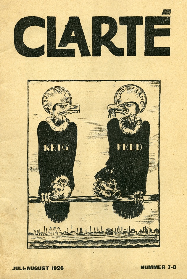 Tidskriften Clarté fr 1926.