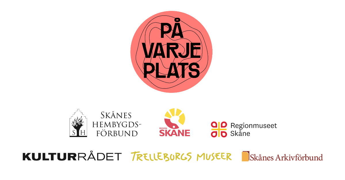 På Varje Plats, samarbetsorganisationer samt finansiärer. På Varje Plats, samarbetsorganisationer samt finansiärer.