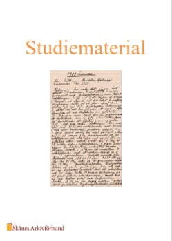 Svenska skoarbetarförbundets avd. nr 27 Trelleborg - årsberättelse 1903 - Studiematerial