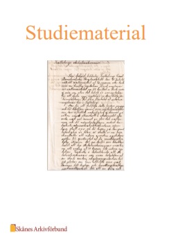 Trelleborgs socialdemokratiska ungdomsklubb - Brev till Trelleborgs Arbetarkommun 28 novemver 1908 - Studiematerial