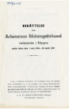 Primärkälla - ABF Verksamhetsberättelse 1946-47